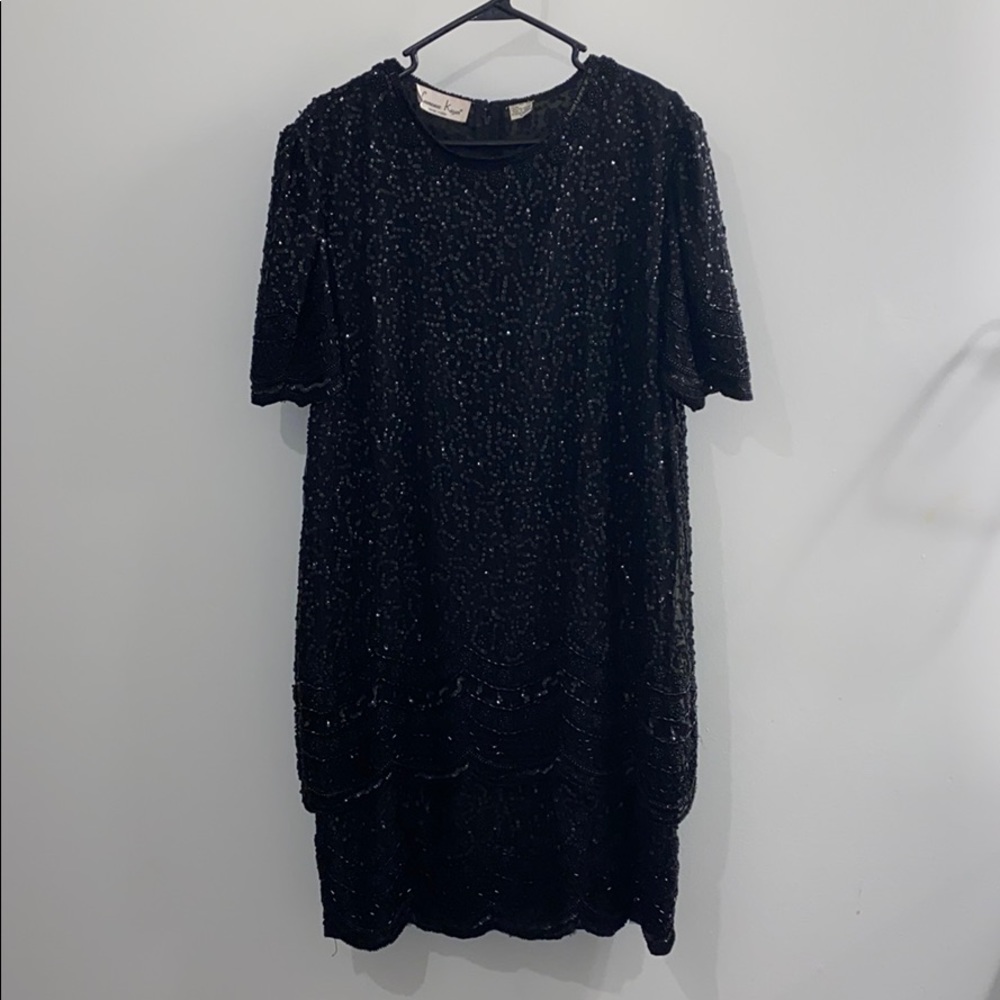 Laurence Kazar Beaded dress